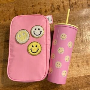 Stoney Clover makeup bag, patches and tumbler